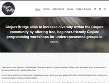 Tablet Screenshot of clojurebridge.org